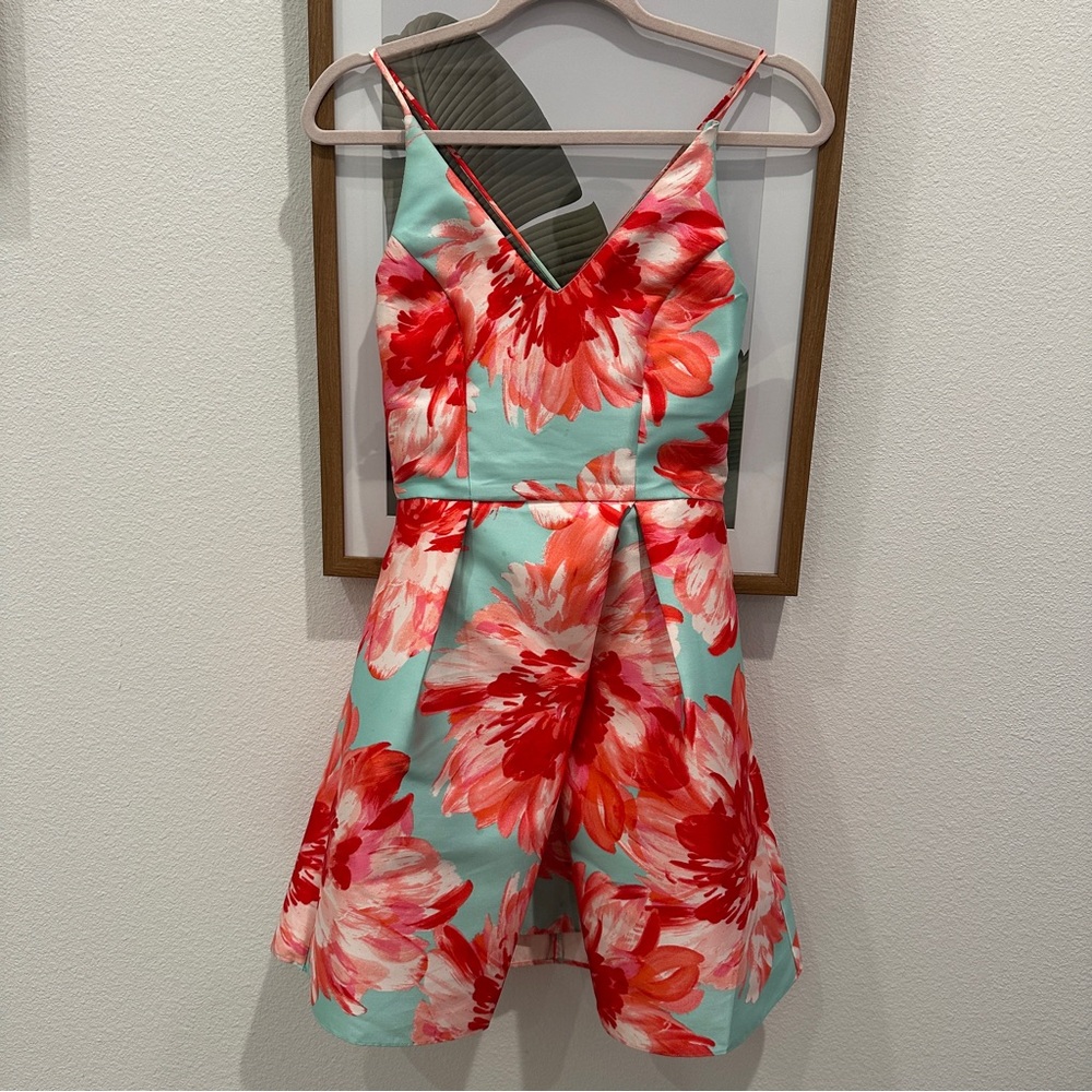 Floral short dress I.N San Francisco